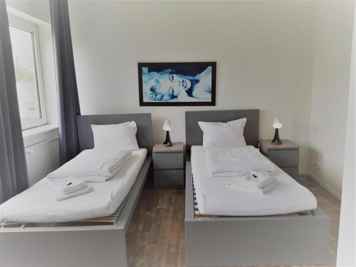 Mehrbett-Apartment 6 Citynah, Einfache Ausstattung 汉堡 外观 照片